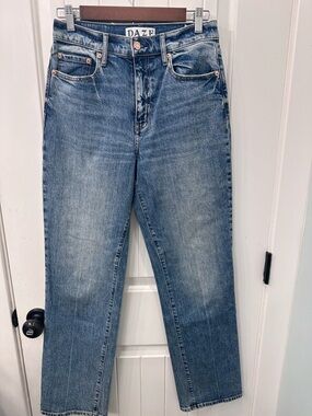 DAZE Denim High Rise Vintage Vibe Straight Leg Jeans | Size 26 | Retro Chic